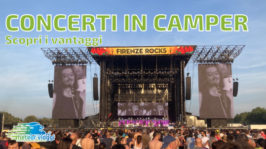 Concerti in camper: scopri i vantaggi