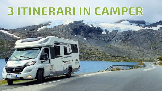 Viaggio invernale in camper: 3 itinerari di 7 giorni